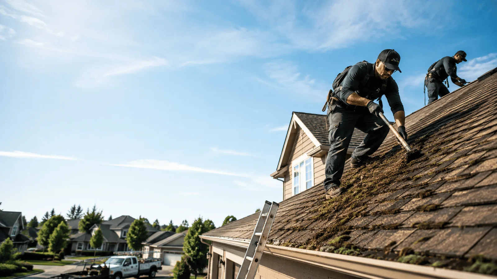 Roof Moss Removal in Saint Pauls, NC near me